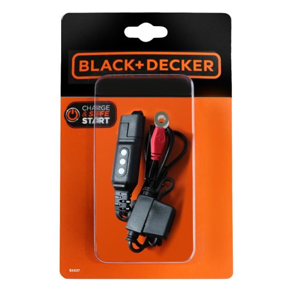 BLACK+DECKER BXA27 Halka Terminalli Akü Şarj Bağlantı Kablosu ve Akü Şarj Göstergesi