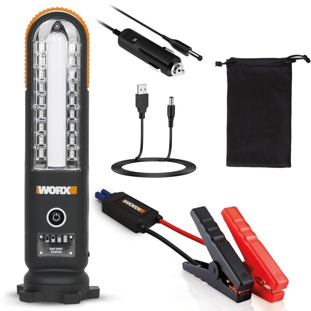 WORX 12V 500Amp Lityum-Polymer Akü Takviye + Powerbank + Led Lamba