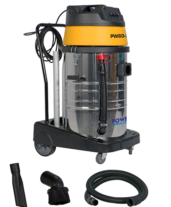 Powerwash PW60-3AC Islak ve Kuru Elektrikli Süpürge 60 Lt