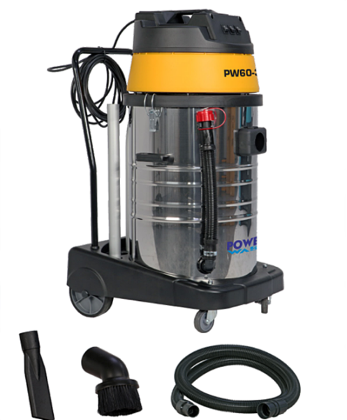 Powerwash PW60-3AC Islak ve Kuru Elektrikli Süpürge 60 Lt