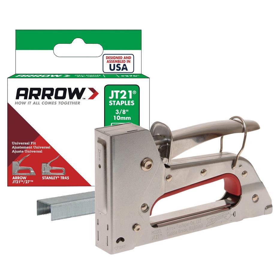 Arrow JT27 Mekanik Zımba Tabancası + 1000 Adet Zımba 6-10mm