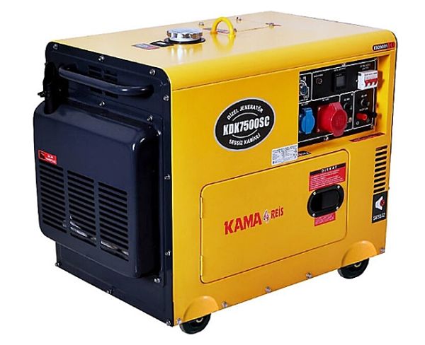 Kama By Reis KDK7500SC Dizel Jeneratör 6,9 kVA Monofaze