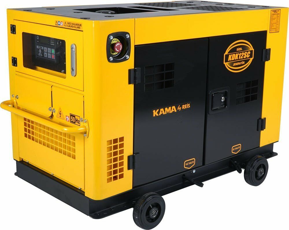 Kama By Reis KDK12SC Su Soğutmalı Dizel Jeneratör 12 kVA Monofaze