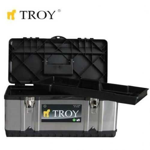 TROY 91016 Metal Alet Takım Çantası (16'') 38,5 X 15 X 17 Cm