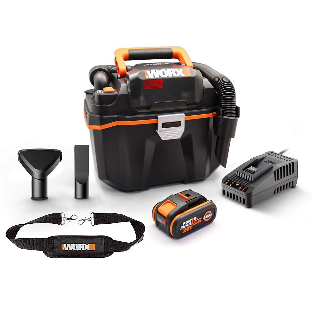 Worx Profesyonel Şarjlı Islak ve Kuru Süpürge & Üfleme Makinası