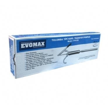 Evomax VTP-4100 Tulumba Tipi Varil Transfer Pompası