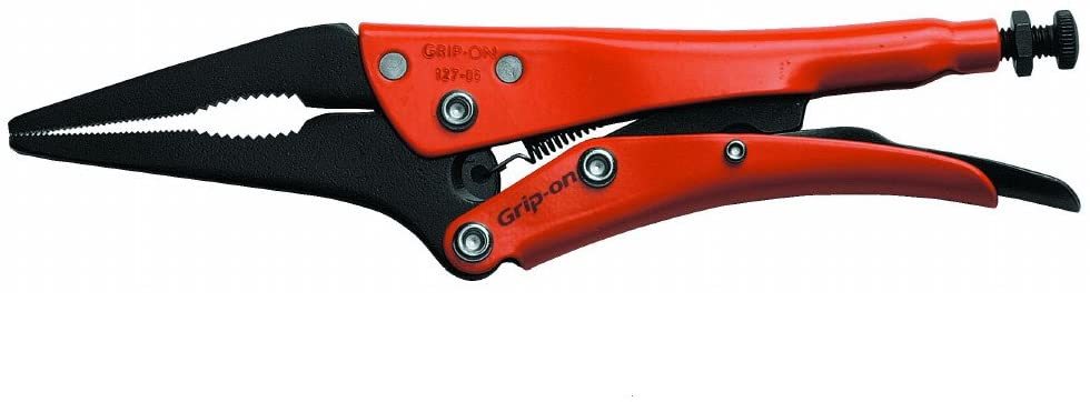 Grip-On 127F-06 Uzun Çeneli Ayarlı Pense 176 mm