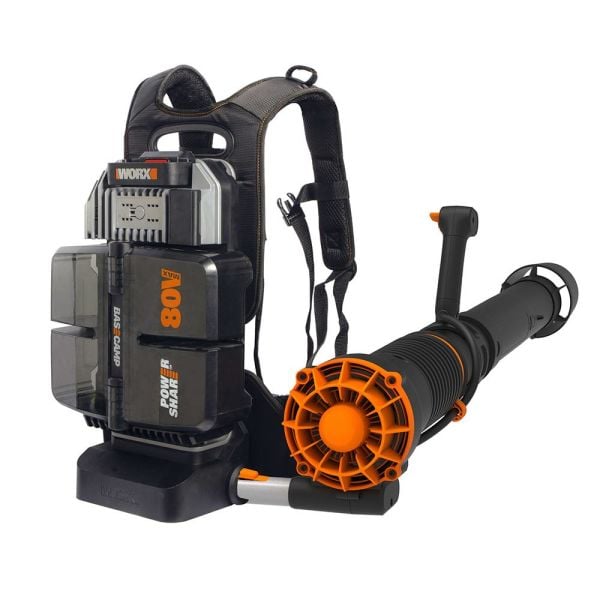 WORX 80Volt 4.0Ah. Li-ion Devir Ayarlı Sırt Tipi Yaprak Üfleme