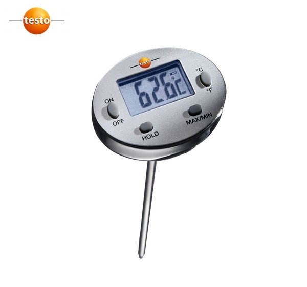 Testo 0560-1113 Su Geçirmez Paslanmaz Mini Termometre