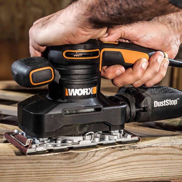 Worx 250Watt Profesyonel Titreşimli Zımpara- WX641