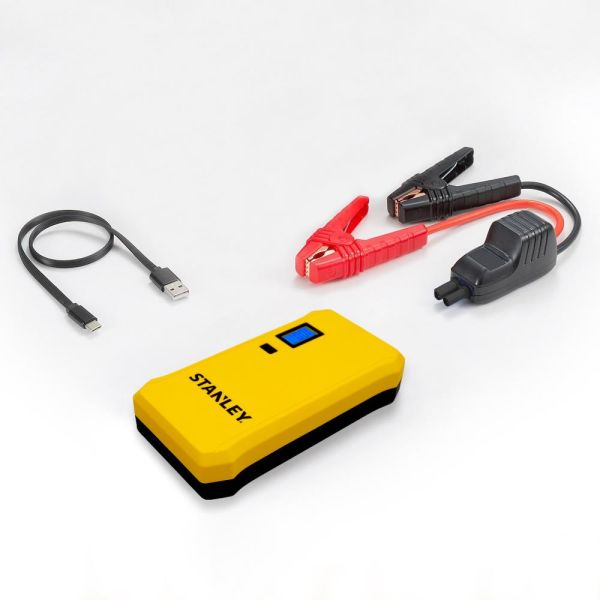 STANLEY SXA135 Lityum Polimer Akü Takviye  Powerbank ve Led Lamba 12Volt 1000Amp