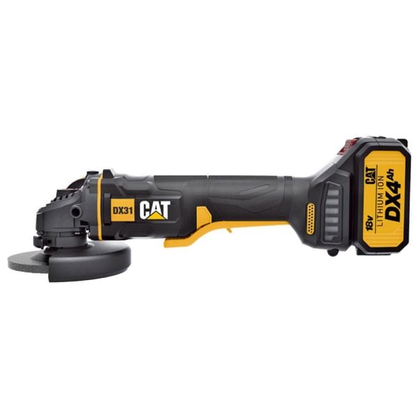 CAT DX31 Akülü Profesyonel Avuç Taşlama 115 mm-18Volt/4.0Ah