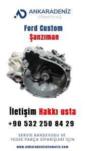 FORD CUSTOM REVİZYONLU ŞANZUMAN 2.EL VİTES KUTUSU