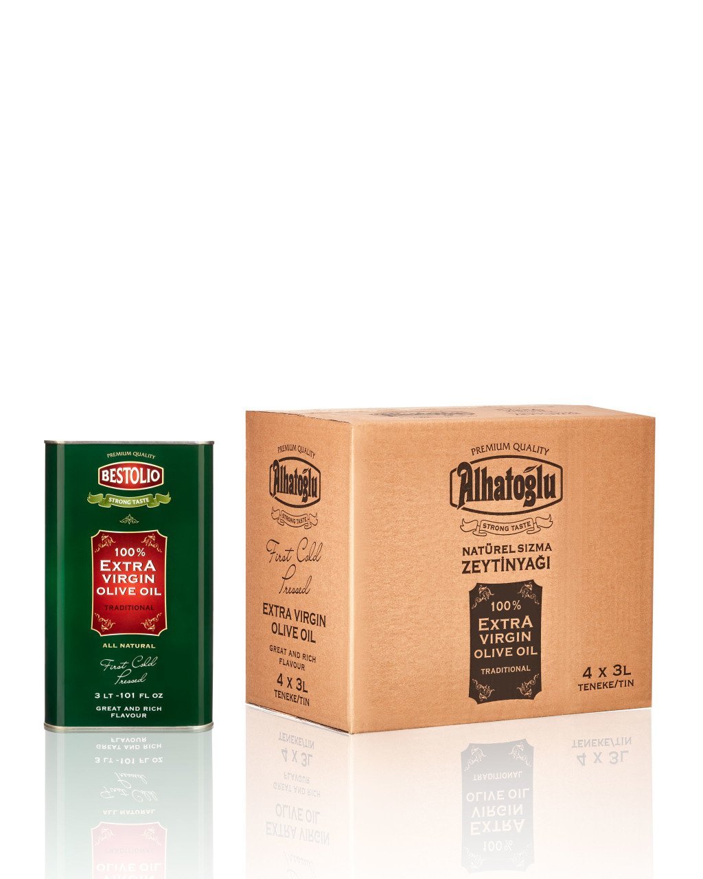 3lt x 4 BESTOLIO NATUREL SIZMA ZEYTİNYAĞI (YENİ HASAT)