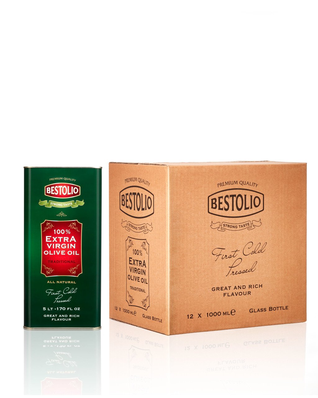 5lt x 4 BESTOLIO NATUREL SIZMA ZEYTİNYAĞI (YENİ HASAT)