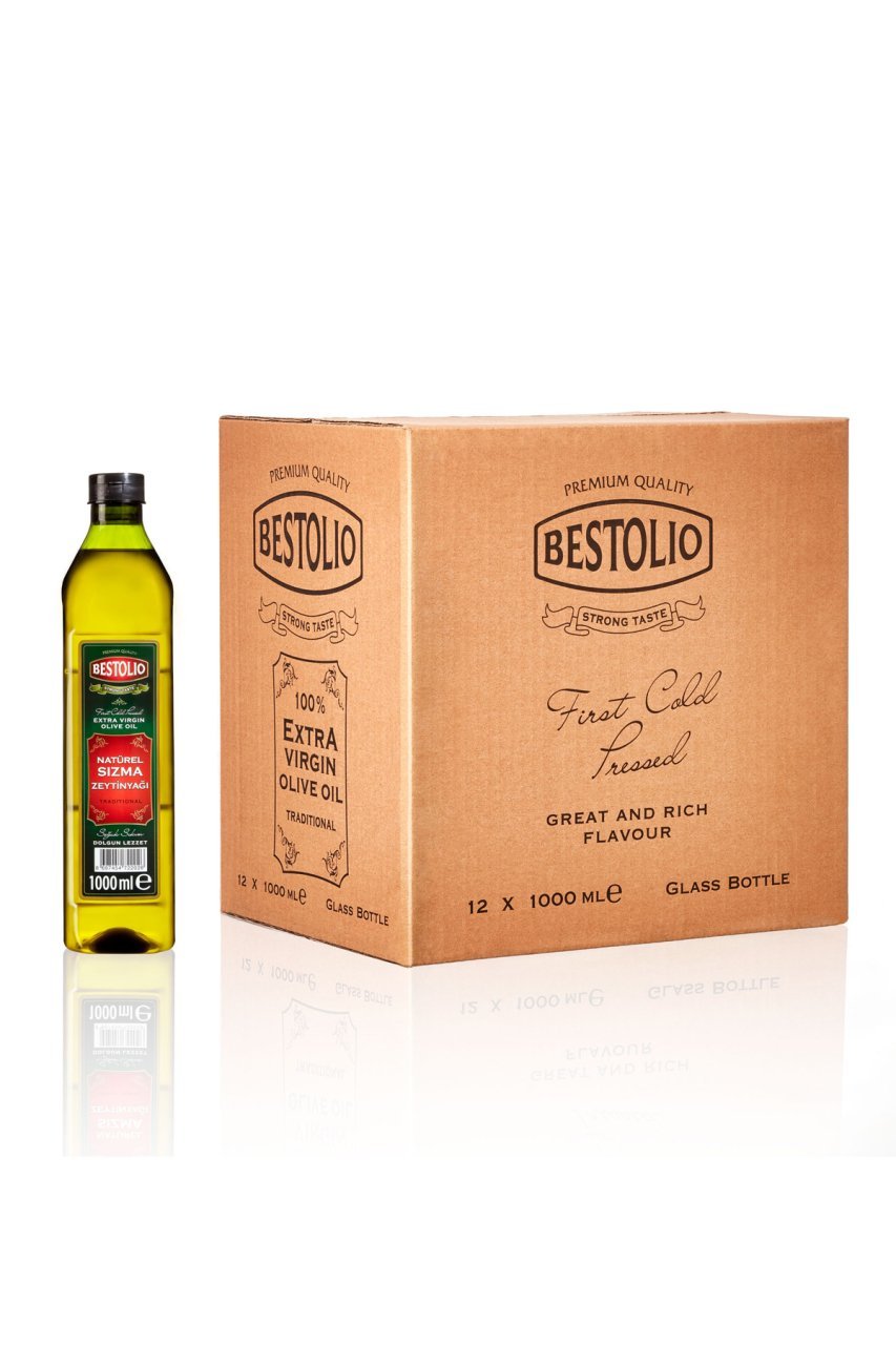 1000ml x12 BESTOLIO NATUREL SIZMA ZEYTİNYAĞI PET