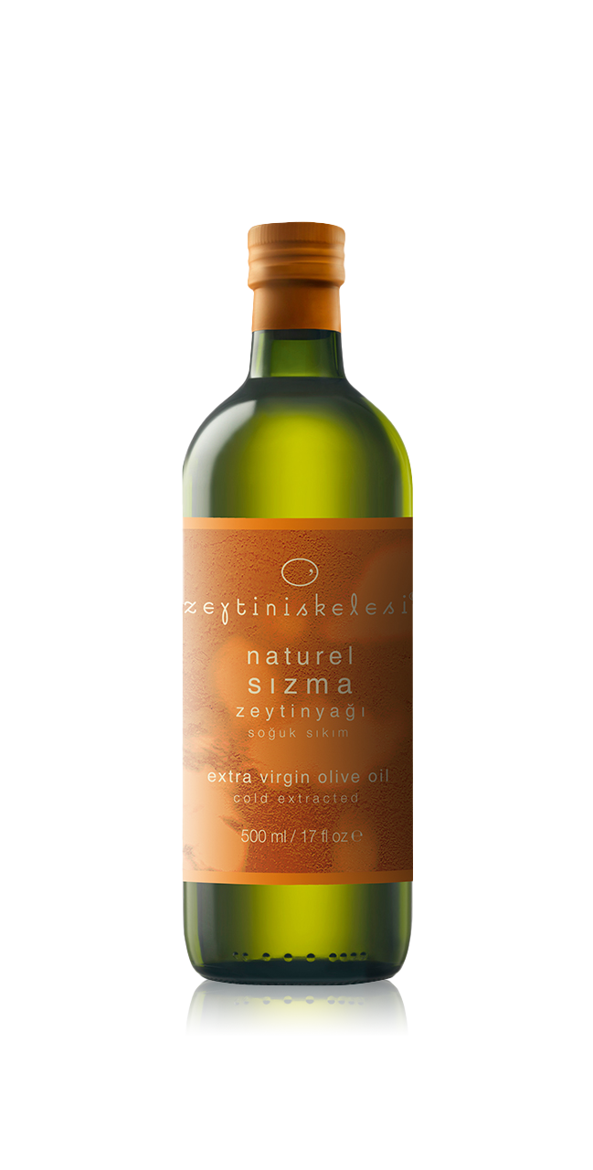 NATUREL SIZMA ZEYTİNYAĞI 500ml Cam Şişe