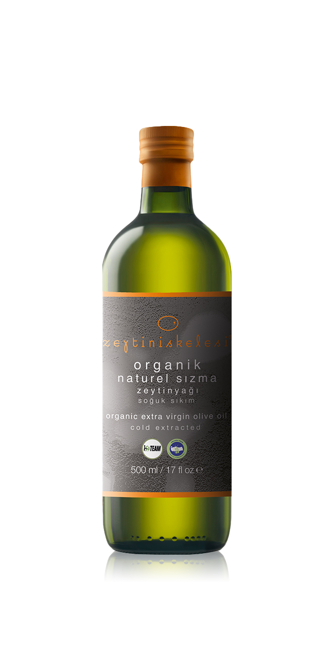 ORGANİK NATUREL SIZMA ZEYTİNYAĞI 500ml Cam Şişe