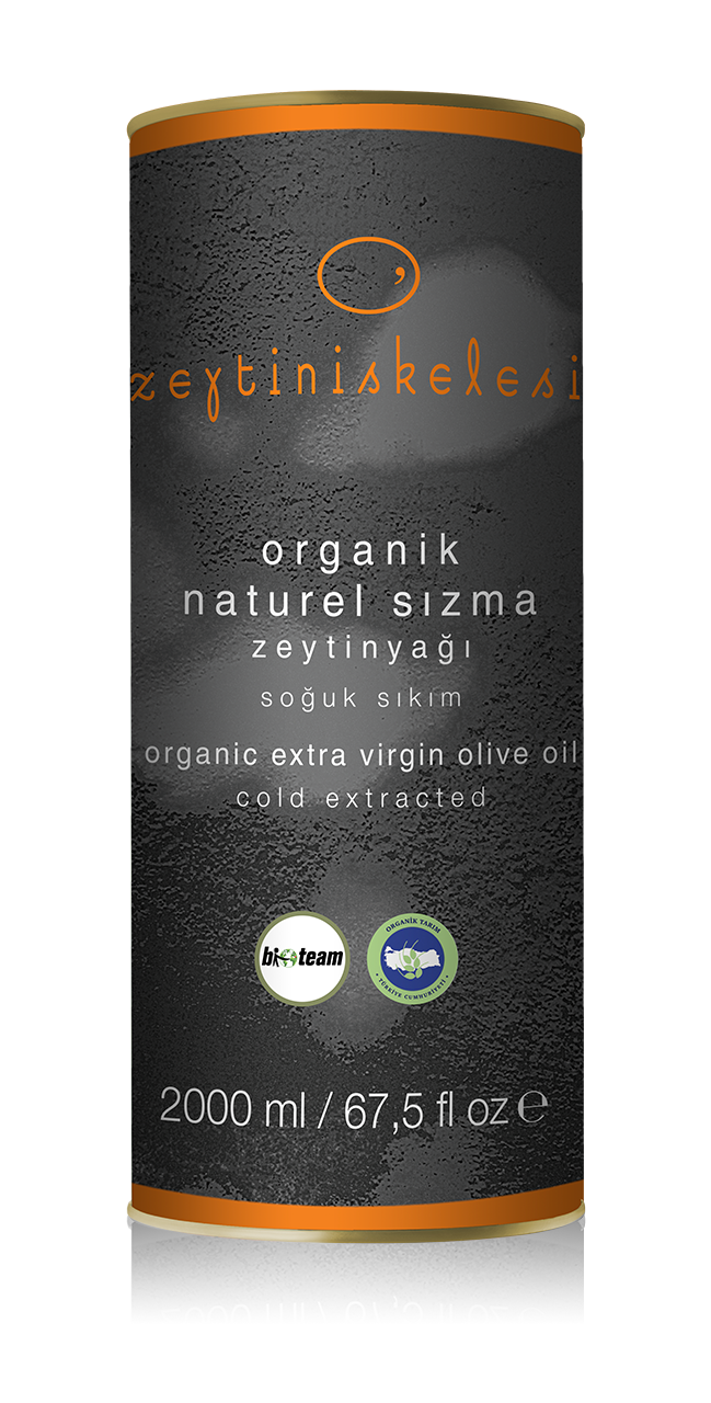 ORGANİK NATUREL SIZMA ZEYTİNYAĞI 2000ml Teneke