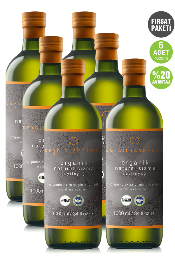FIRSAT PAKETİ (1000ml Organik x 6 Adet)