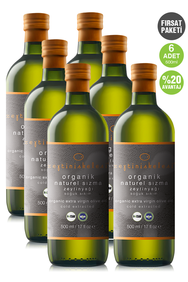 FIRSAT PAKETİ (500ml Organik x 6 Adet)