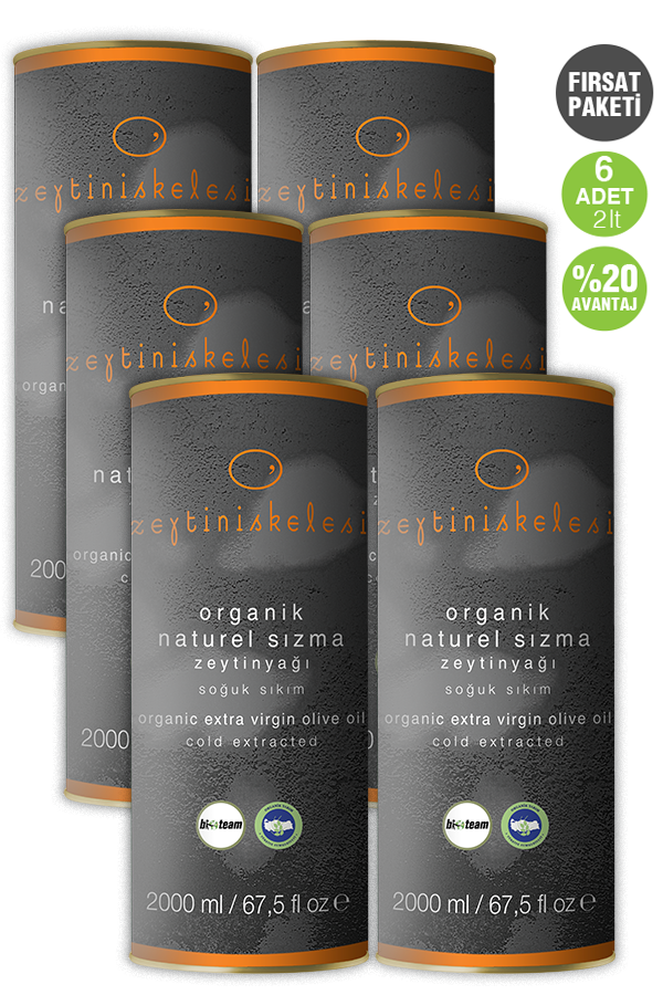 FIRSAT PAKETİ (2000ml Organik x 6 Adet)
