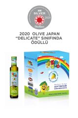 250ml x12 KIDSOLIO ORGANİK NATUREL SIZMA ZEYTİNYAĞI ÇOCUKLARA ÖZEL TAM ZAMANINDA HASAT
