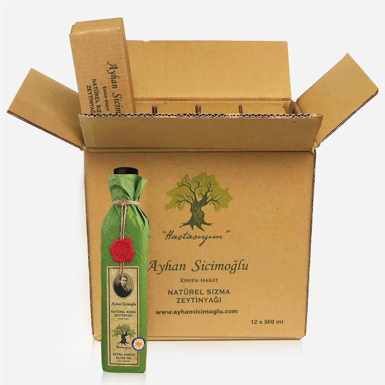 Klasik Seri Zeytinyağı x 12 Adet Tekli Kutu Kargo Dahil (YENİ HASAT)