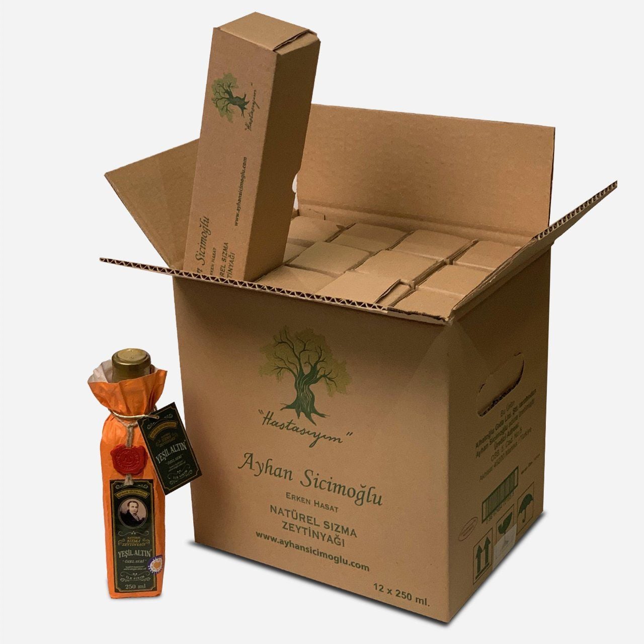 Yeşil Altın Seri 250 ml (12'li set) Kargo Dahil (YENİ HASAT)