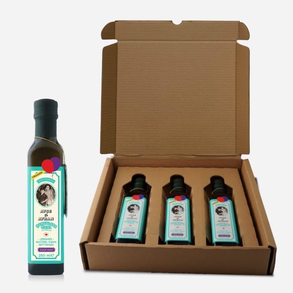 Çocuklara Özel Organik Natürel Sızma Zeytinyağı 250 ml 3'lü set (Kargo Dahil)
