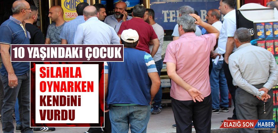 10 yaşındaki çocuk, silahla oynarken kendini vurdu