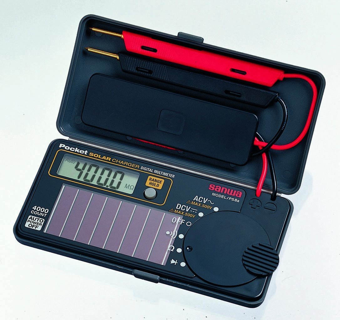 SANWA PS8A  CEP  TİPİ  MULTIMETRE POCKET SOLAR