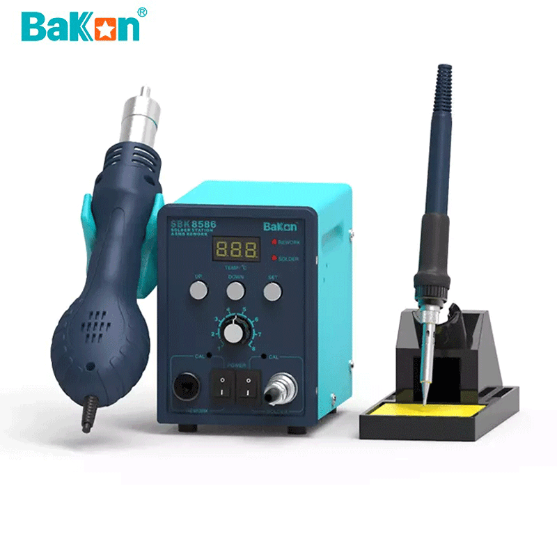 BAKON SBK8586 AKILI 2 İN 1 HAVYA İSTASYONU