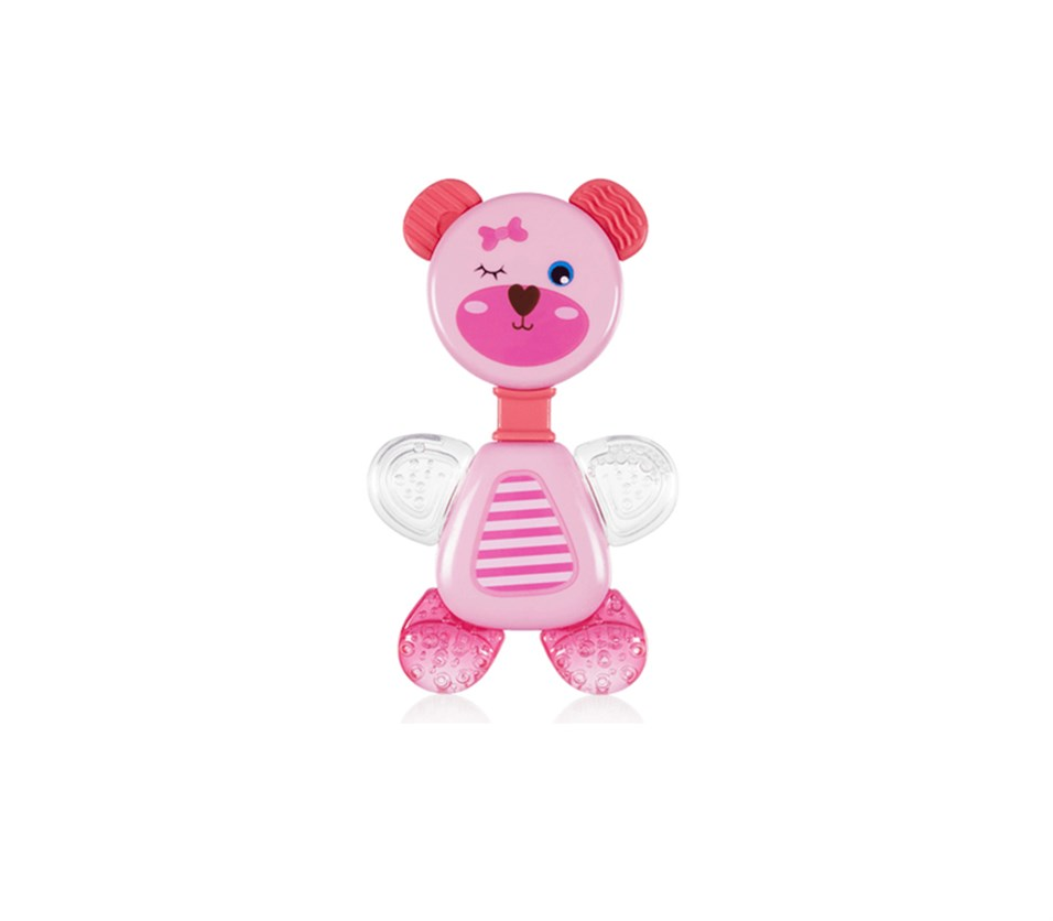 Bebedor 518 çıngıraklı sulu dişlik Pembe Panda