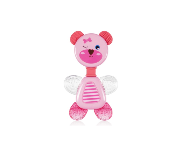 Bebedor 518 çıngıraklı sulu dişlik Pembe Panda