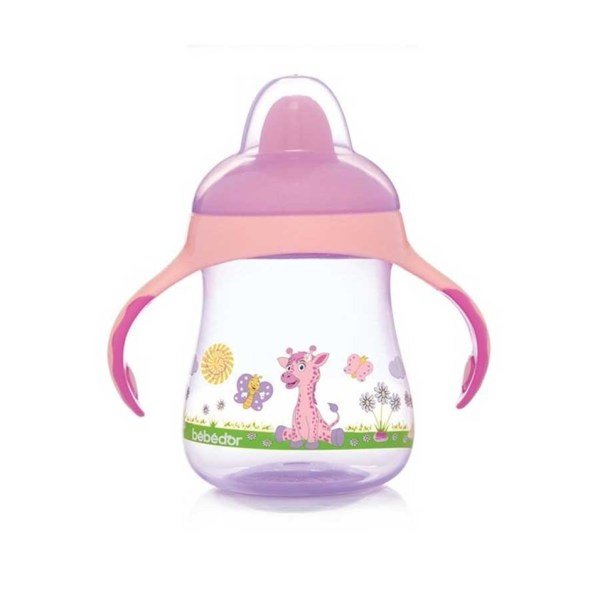 Bebedor 8505 Damla Akıtmaz 6 Ay+ Alıştırma Bardağı Pembe