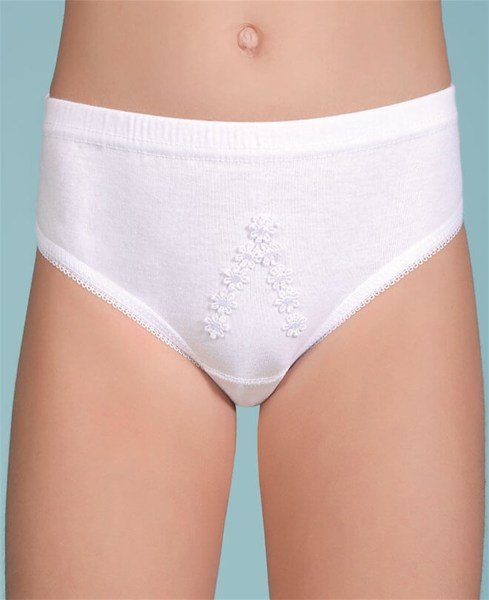 Berrak 2560 Kız Çocuk Papatya Bikini Külot 4-5 Yaş
