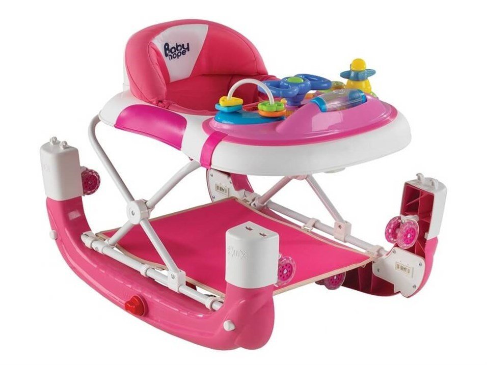 Babyhope 212 Royal Yürüteç  Pembe