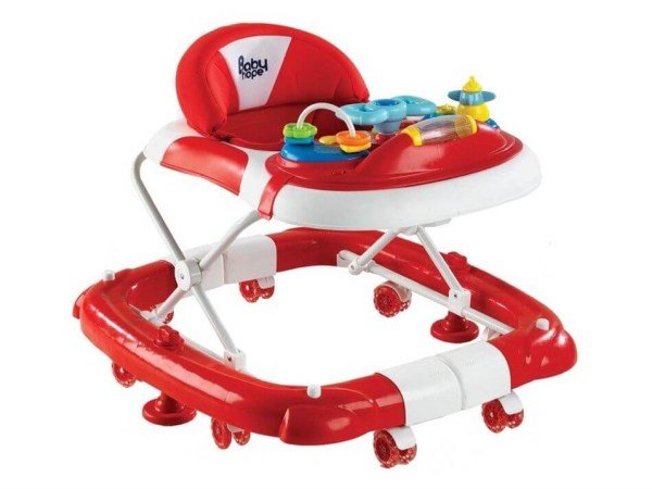 Babyhope 212 Royal Yürüteç  Kırmızı