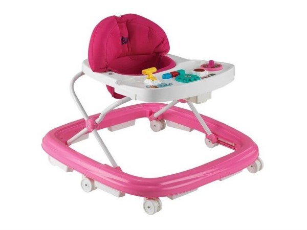 Babyhope 216 Oyuncaklı Yürüteç Pembe