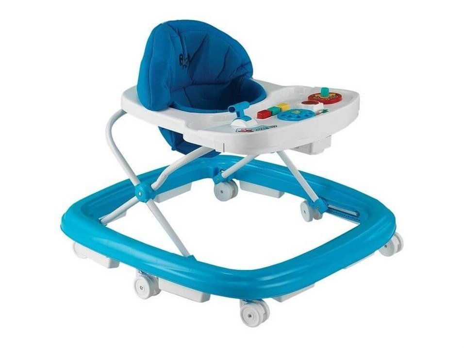 Babyhope 216 Oyuncaklı Yürüteç Mavi