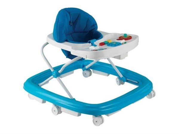 Babyhope 216 Oyuncaklı Yürüteç Mavi