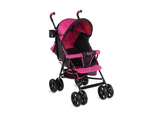 Babyhope SA7 Baston Bebek Arabası Pembe