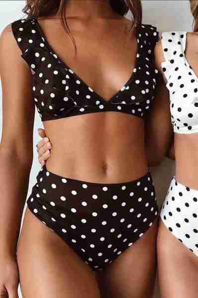 Angelsin Puantiyeli Bikini Alt Çok Renkli