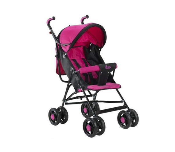 Babyhope SC-100 Tam Yatarlı Baston Bebek Arabası Pembe