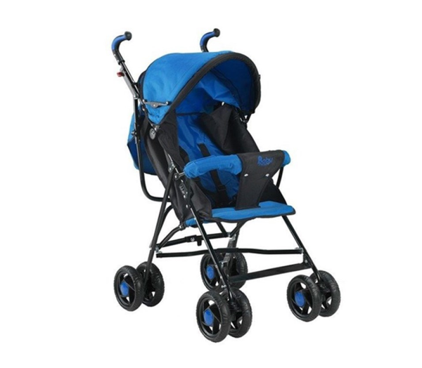 Babyhope SC-100 Tam Yatarlı Baston Bebek Arabası Mavi