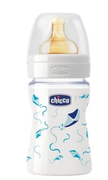 Chicco Kauçuk Emzikli Cam Biberon 150 ml