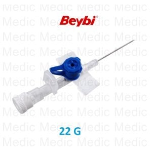 Beybi İntraket-iv Kanül-Branül (Mavi-22G) (100 Adet)