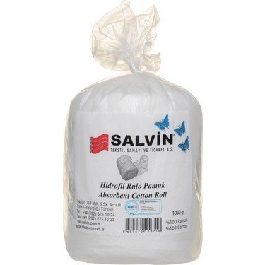 Salvin Hidrofil Pamuk - 20 Kg - 1 Torba