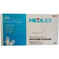 Reflex Medilex Açık Mavi Pudrasız TPE Eldiven (L-XL) 100'lü x 20 Kutu - 1 Koli